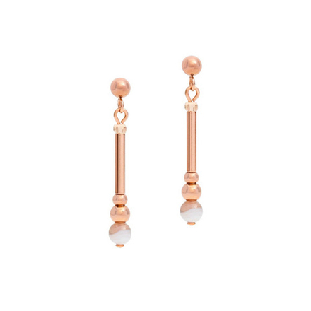 *Серьги Coeur de Lion Beige-Grey *5048/21-1012