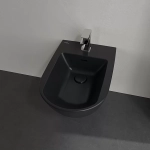Биде подвесное Villeroy&Boch Antao 541100R7 черный матовый