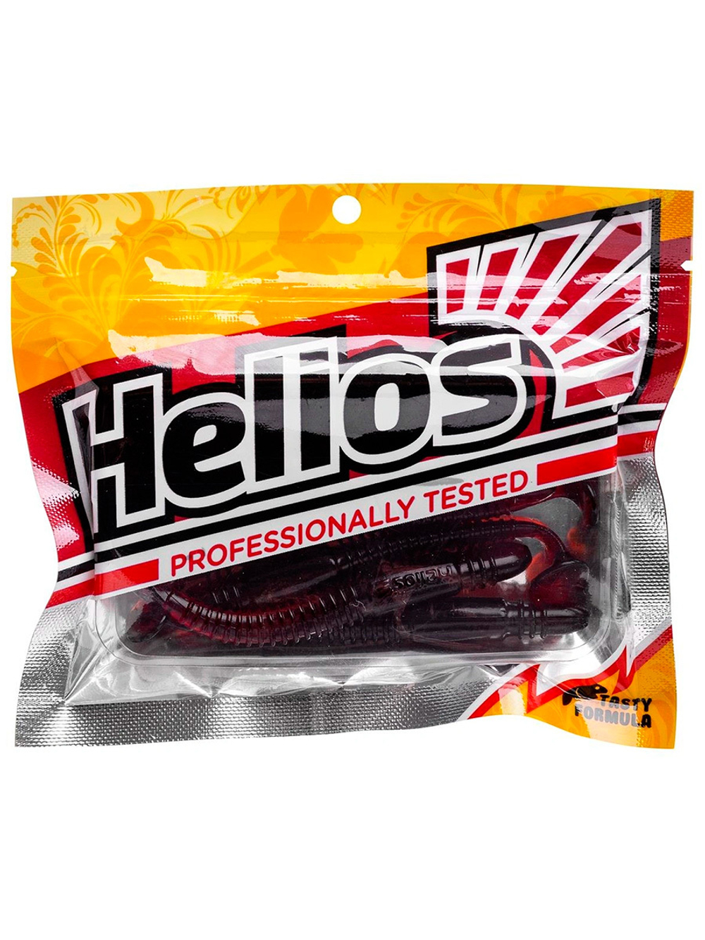 Виброхвост Helios Minoga 3,75"/9.5 см Golden Lime 5шт. (HS-17-048)