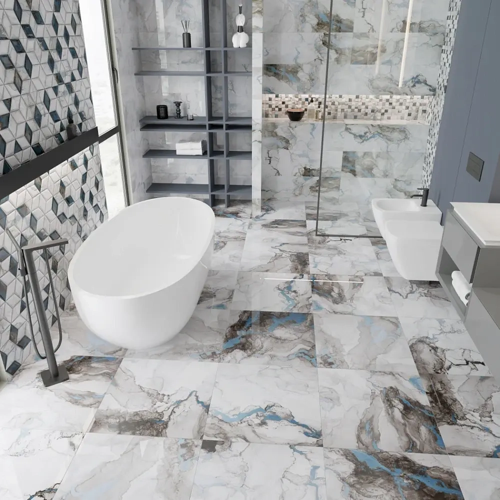 Керамогранит Primavera Tiziana Aqua High Glossy 60x60 см (GR111)