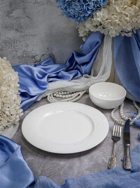 Тарелка мелкая d 28 см h 2,5 см, фарфор, Primavera