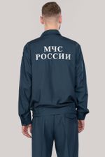 Костюм летний мужской МЧС (Патруль-240, серо-синий)