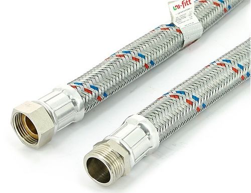 Гибкая подводка для насосов Uni-Fitt НР 1" х ВР 1", длина 800 мм, антивибрационная (504S4408)