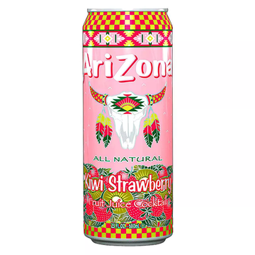 Аризона Напиток сокосодержащий AriZona Kiwi Strawberry со вкусом киви и клубники, 650 мл (США)