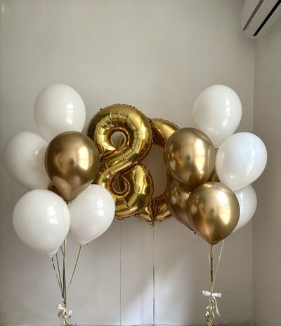 Набор для Мужчины 54 бело-золотой