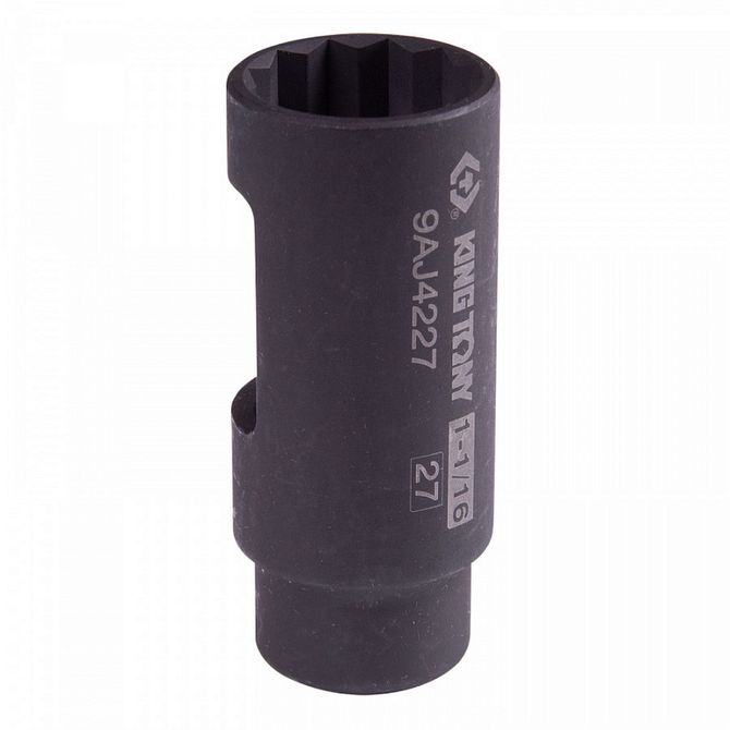 KING TONY (9AJ4227) Головка для дизельных форсунок, 27 мм, глубокая