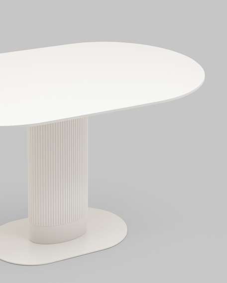 Стол Must 130х80 см, белый