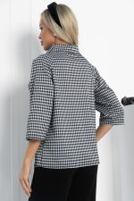 Джемпер Эдельвейс (черно-белый) Б12830-18М LT Collection