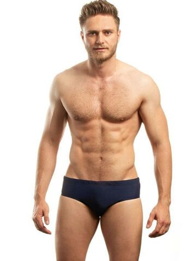 Мужские плавки со средней линией талии (Размер: 4X) (Цвет: синий)