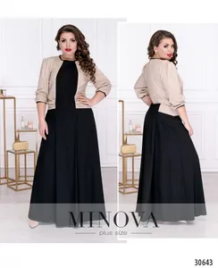 Платье 343-черный Minova