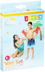 Нарукавники для плавания надувные Intex Делюкс 30х15 см, 2 шт, оранжевые, 58641