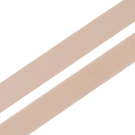 Резинка бретелечная бежевая 25 мм (цв. 126), 612/25