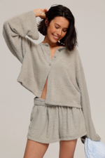 Кардиган пушистый