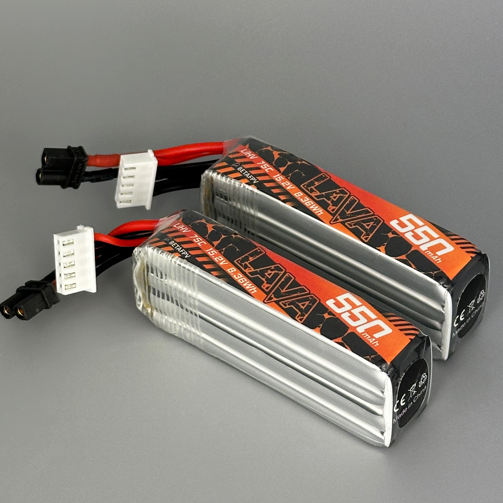 Аккумуляторы Betafpv Lava 4S 550mAh 2шт.