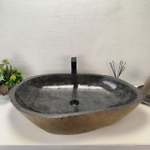 Раковина из речного камня RS-63641 (87*50*17) 0125