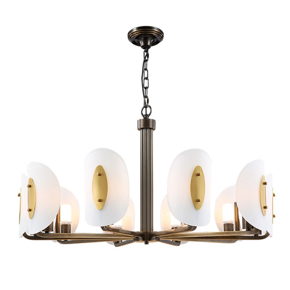 Люстра Cloyd ELAND C10 / Ø93 см - цвет кофе (арт.10053)