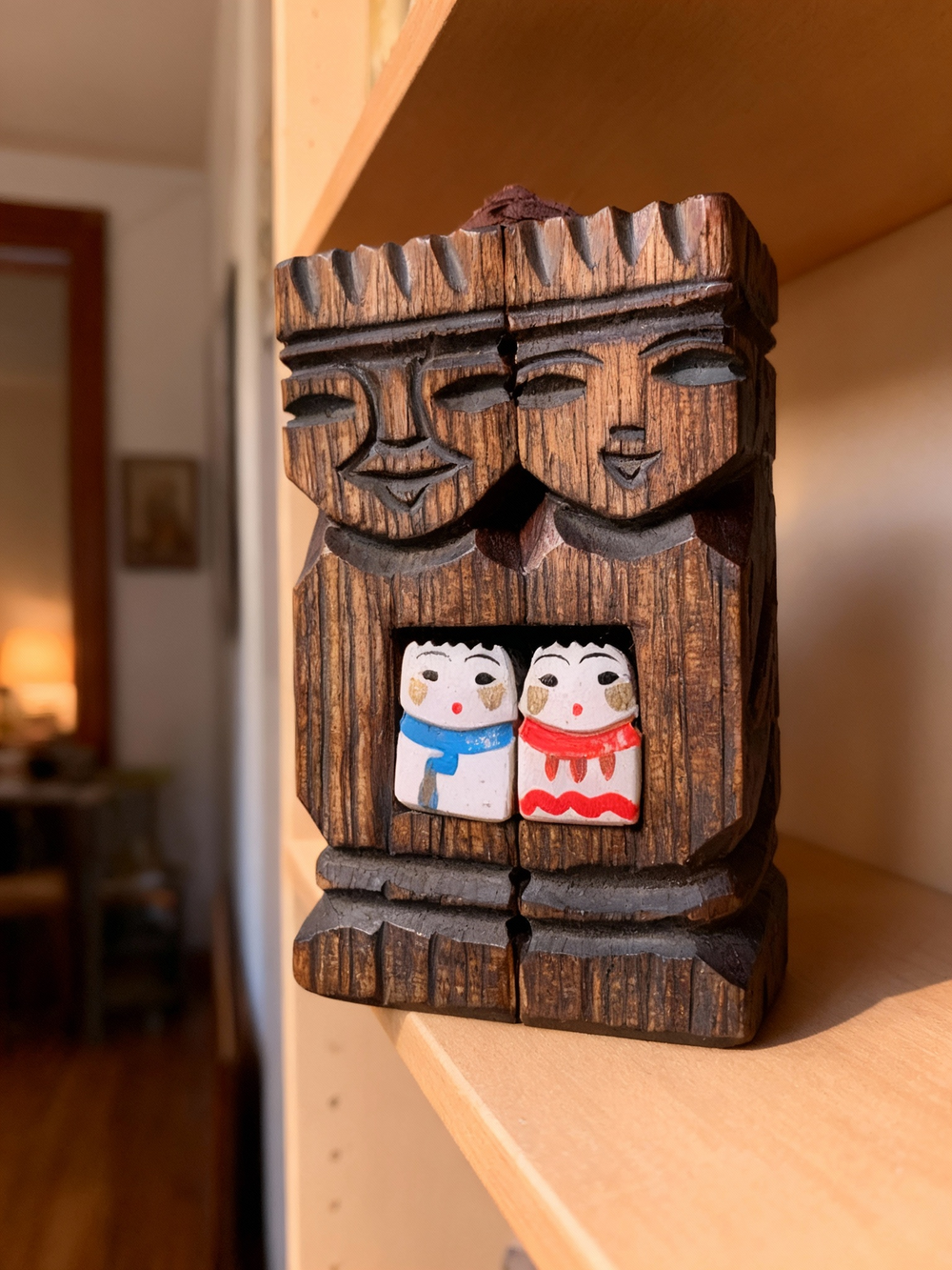 Семейный оберег "Семья с 2 детками" | мальчик, девочка