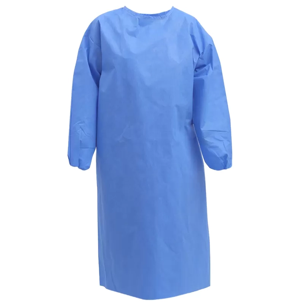 Халат хирургический стерильный Здравмедтех-К 140 см плотность 42 ламинация спереди