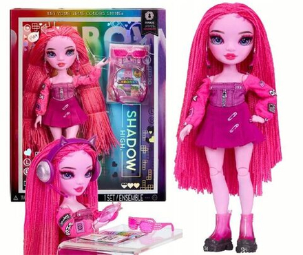 Кукла Rainbow High СЕРИЯ 3 - Модная кукла Пинки Джеймс Shadow High 592839