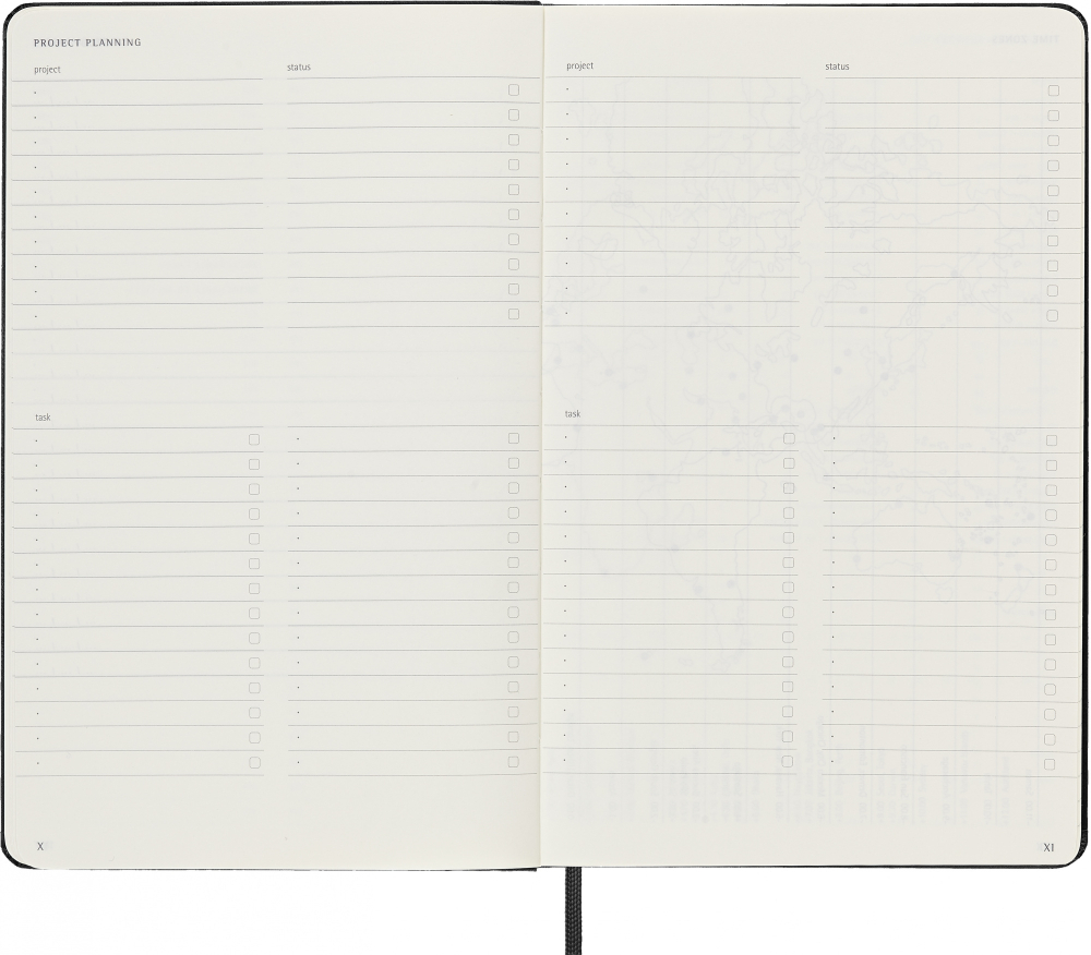 Блокнот в линейку Moleskine PROFESSIONAL (PROPFNTB3HBK) 13x21 см, 240 стр., твердая обложка, черный