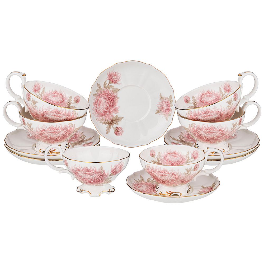 ЧАЙНЫЙ НАБОР LEFARD "АСТРА" НА 6 ПЕР. 12 ПР. 250 МЛ (КОР=6НАБ.)