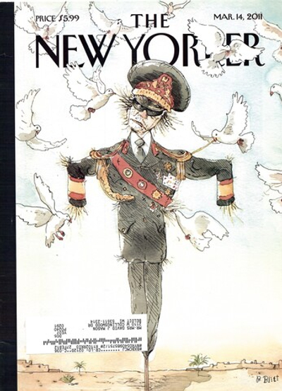 Журнал The New Yorker 14-03-2011, обложка