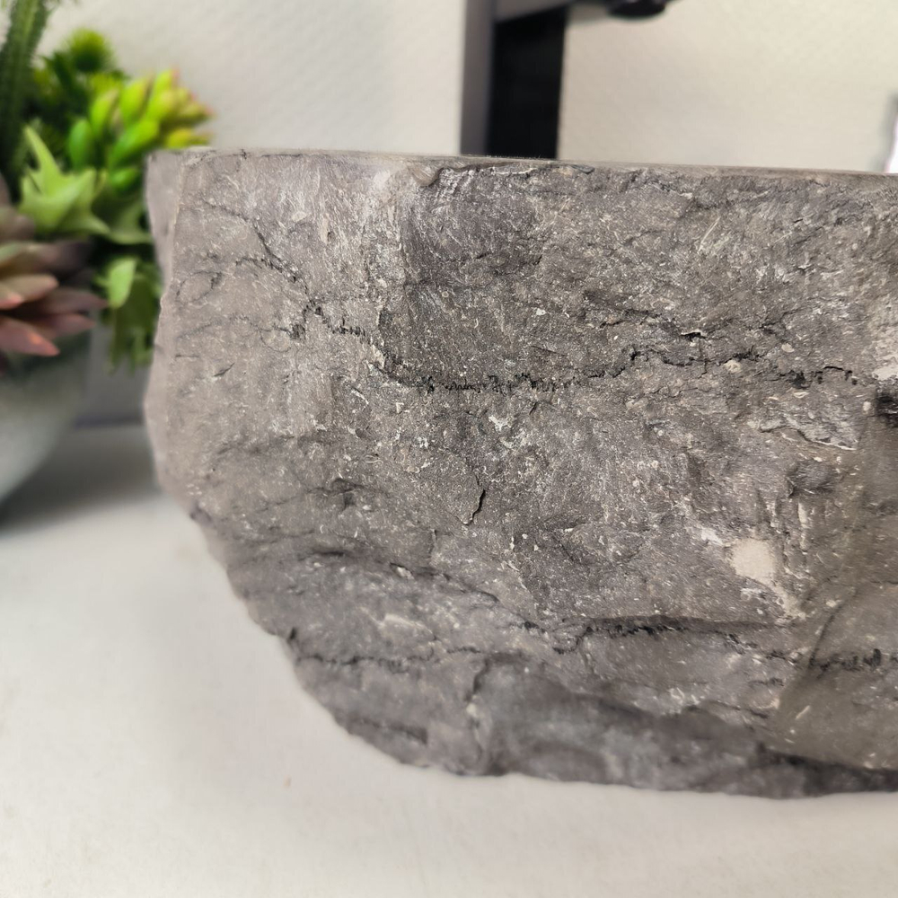 Раковина из мрамора Erozy Grey EM-65323 38*33*15 0882