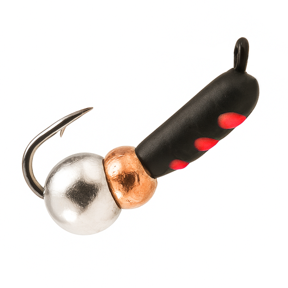 Мормышка Владимирская 618 "Гвоздик Тандем", 2.5мм, 0.7гр (10шт/уп)