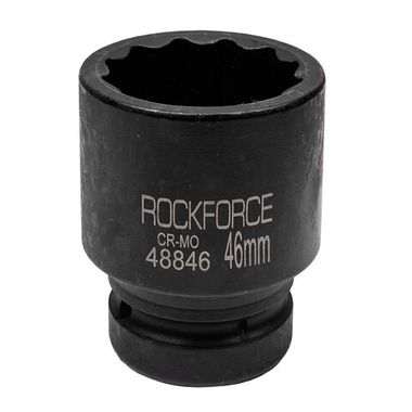 Головка ударная 1'', 46мм (12гр.) RockForce RF-48846