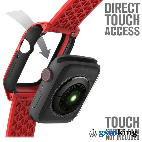 Catalyst Impact Protection Case for Apple Watch 44mm Series 6, 5, 4 & SE Flame Red (Красный)