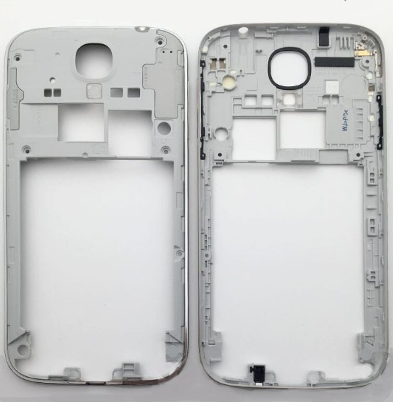 Задняя часть корпуса без крышки на Samsung S4 / i9500 (Silver)