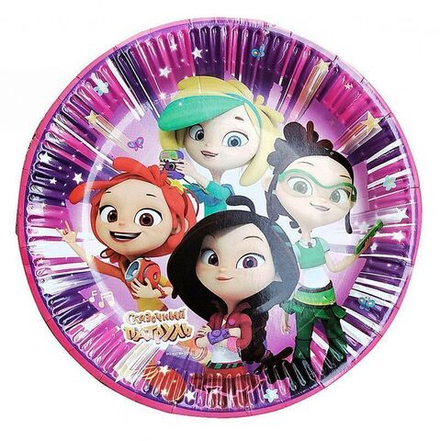 Тарелки Бумажные Сказочный Патруль 18см.