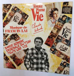 Винтажная виниловая пластинка Francis Lai Toute Une Vie (Spain 1975)