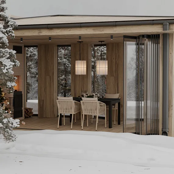 Уличный стол Leif, 160х90х75 см, темно-серый