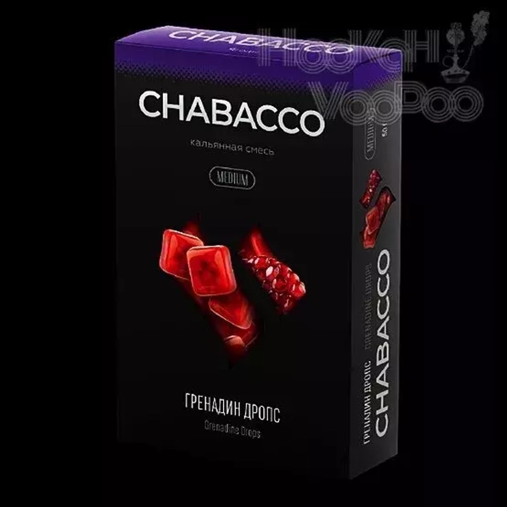 Chabacco Medium - Grenadine Drops (50г)