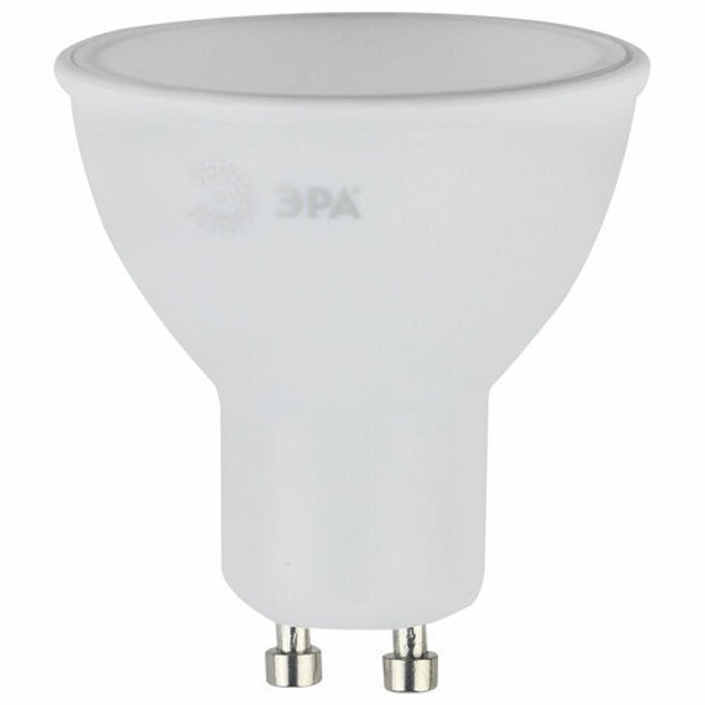 Лампа светодиодная ЭРА STD, 8 (70) Вт, цоколь GU10, софит, нейтральный белый свет, 35000 ч., LEDMR16-8W-840-GU10, Б0036729