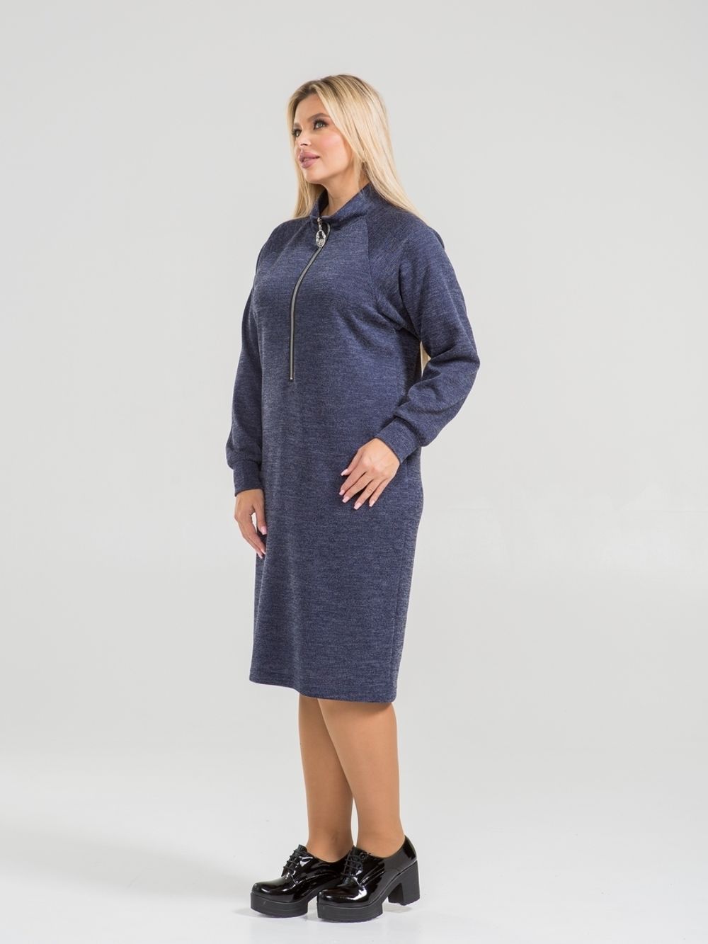 Платье 1368 темно-синий Novita (Акция)
