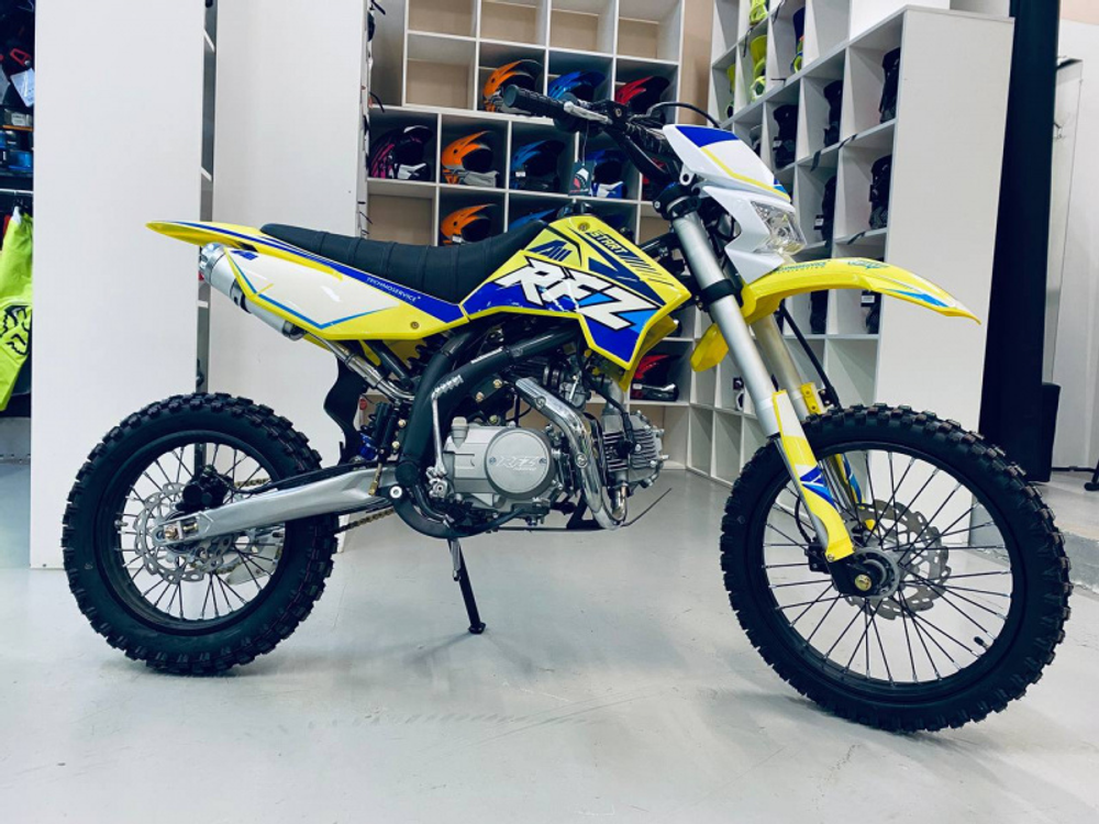 Питбайк Apollo RFZ START 125L 17х14 Желтый