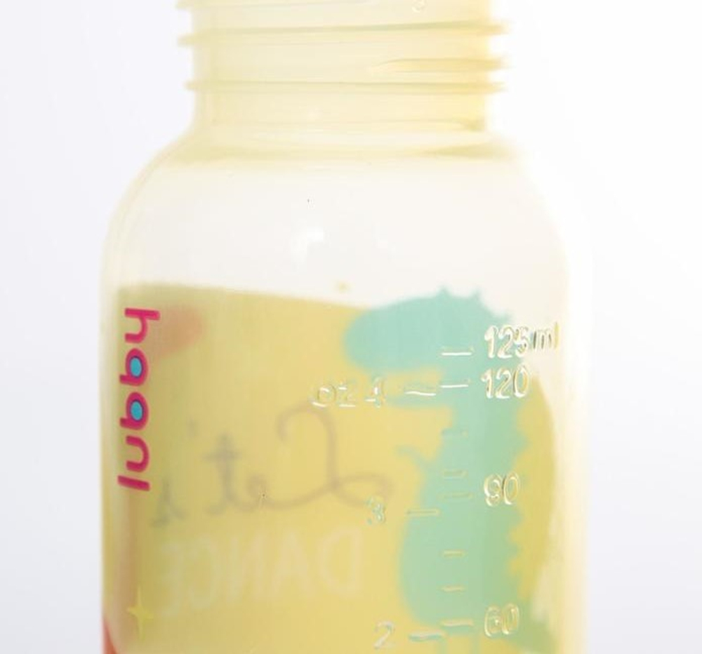 5138870 Бутылочка для кормления с ручками, латексная соска, от 0 мес, 125 мл.