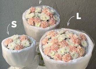 Подберем объём букета