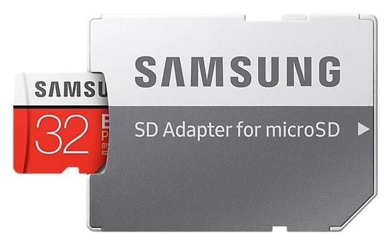 Карта памяти microSDHC Samsung EVO Plus 32 ГБ