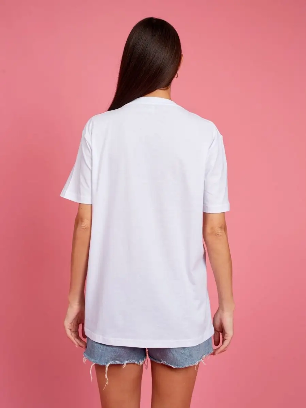 Футболка оверсайз с принтом собакой Бигль Корги Хаски