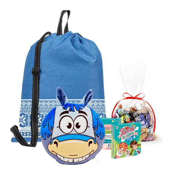 Детский новогодний подарок с символом года "Полярный экспресс"