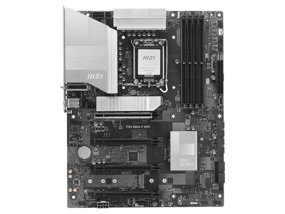 Материнская плата MSI Pro B860-p Wifi, Socket LGA 1851, Intel B860, ATX, RTL