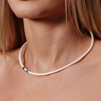 Ожерелье RAKUWA NECKLACE EXTREME CUBE белое