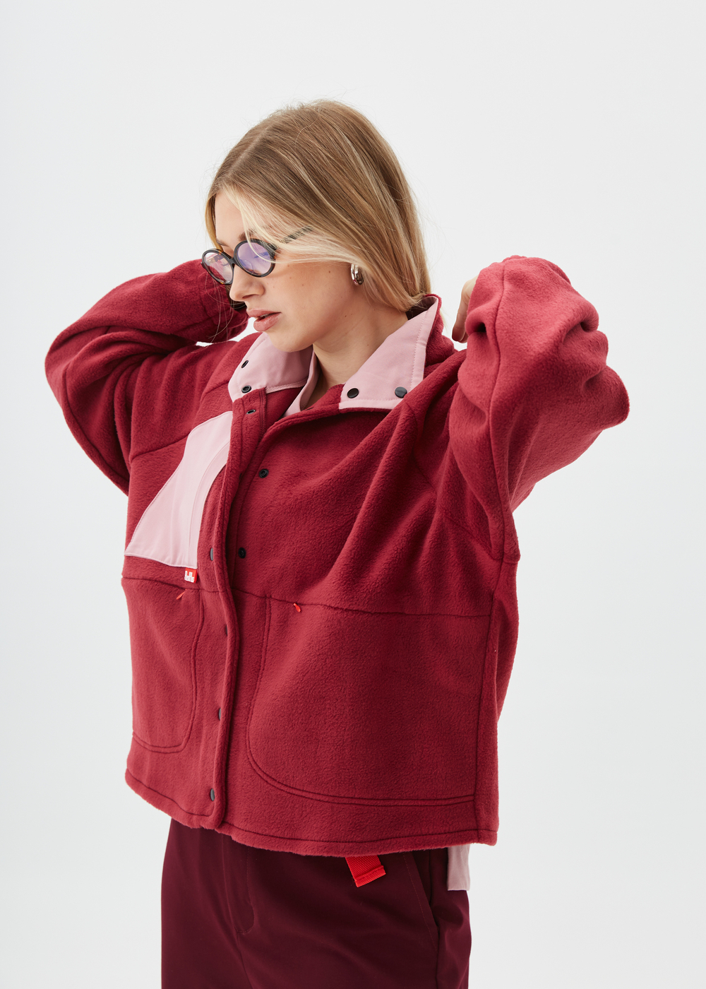 Куртка медицинская женская Аттакай, бордо