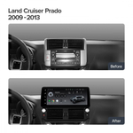 Переходная рамка магнитолы TOYOTA LAND CRUISER PRADO 150 2013-2017 12,3 дюймов