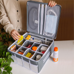 Аптечка домашняя 34х34х16 (серая)