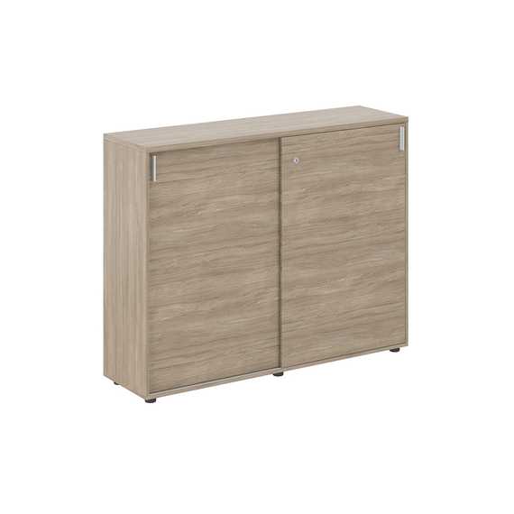 Шкаф низкий Сигма 1438х400х1125 средний, с замком