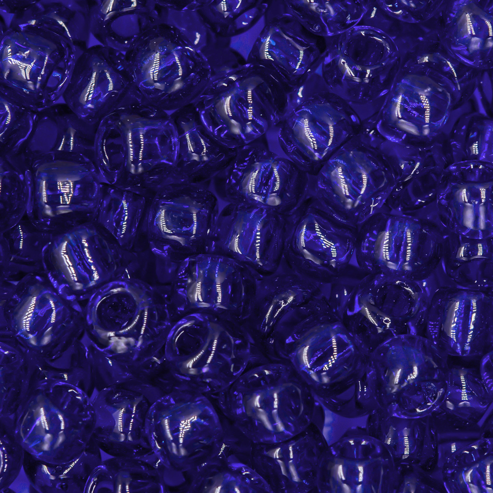 Японский бисер TOHO Round 6/0 (№8), прозрачный